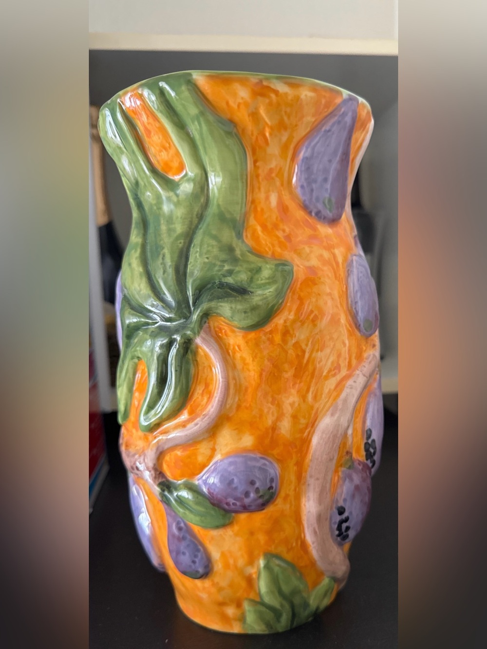 Anthropologie, The Nathalie Lété x Angèle "Nature Nurture" Fig Vase